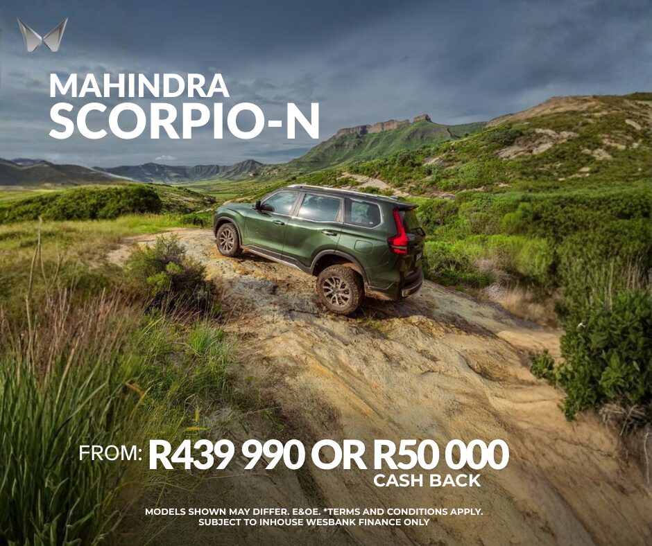 Mahindra Scorpio N image from Mahindra Rustenburg