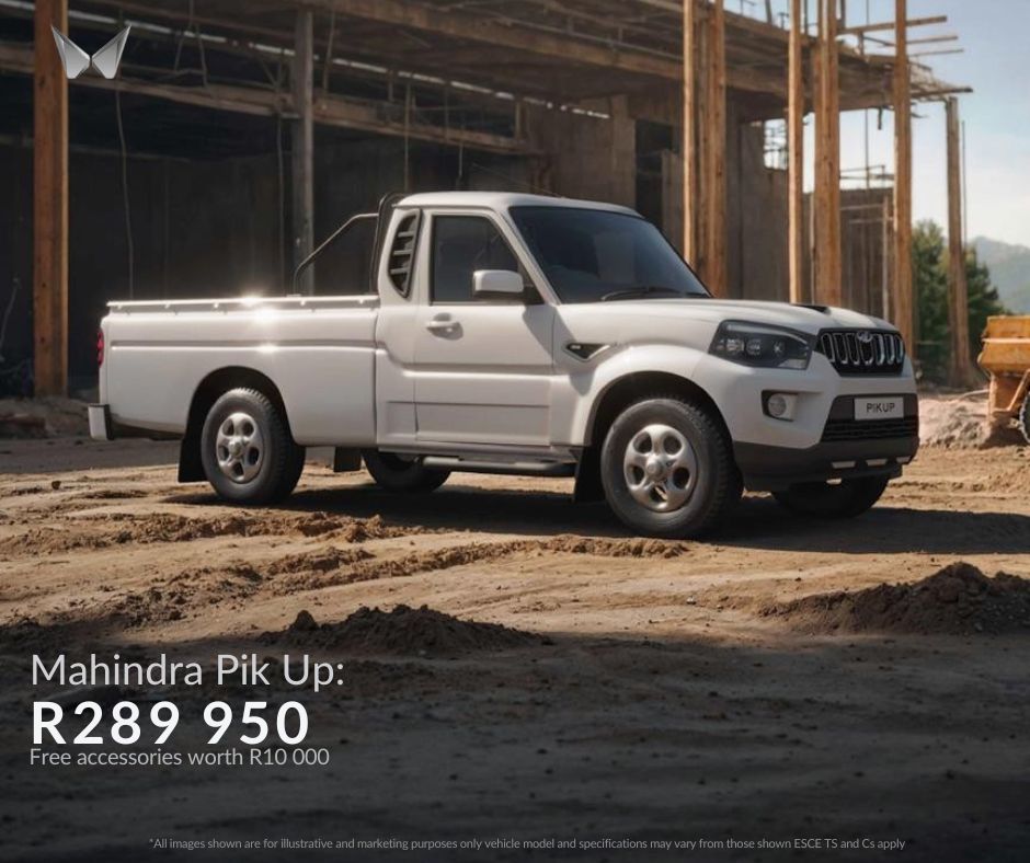 Mahindra Pik Up image from Mahindra Rustenburg
