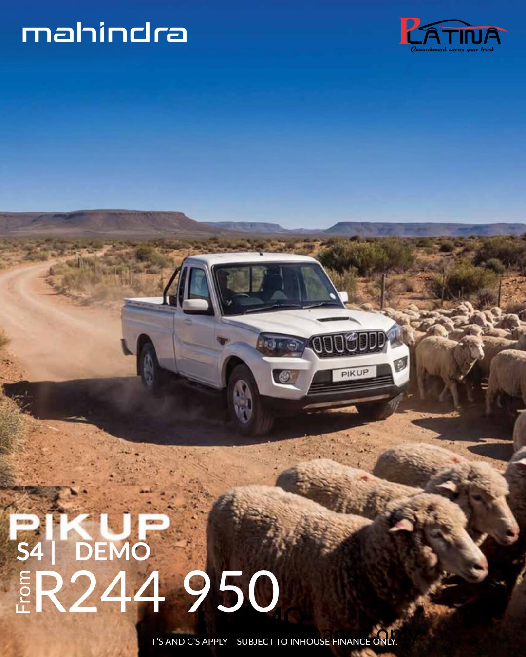 Mahindra Pik Up S4 DEMO image from Mahindra Rustenburg