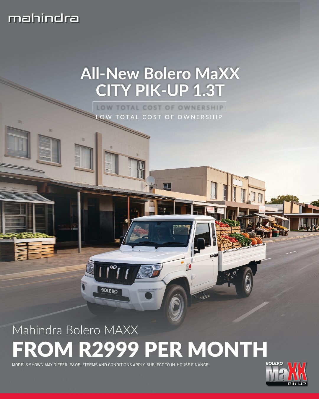 Bolero MAXX image from Mahindra Rustenburg
